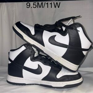 Nike Dunk High Retro "Panda" Size 9.5M